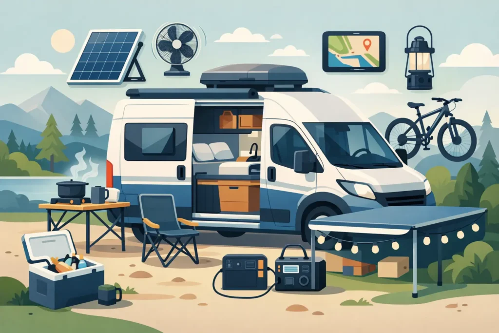 10 Best Things in a Campervan Setup
