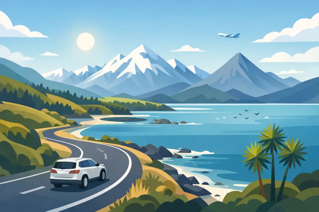 7 Best South Island Road Trip Routes