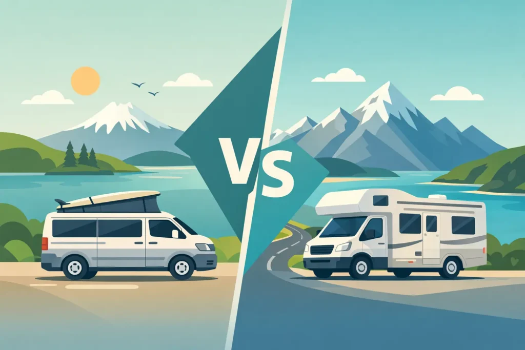 Campervan vs Motorhome NZ: Which Fits?