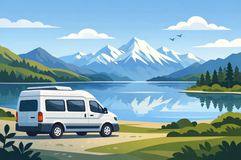 Affordable Campervan for South Island Trips
