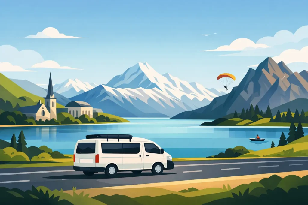 Christchurch to Queenstown Van Trip Guide