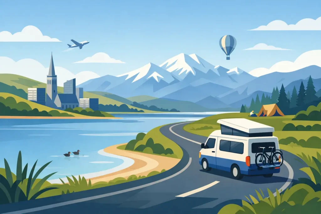 Weekend Campervan Trip from Christchurch