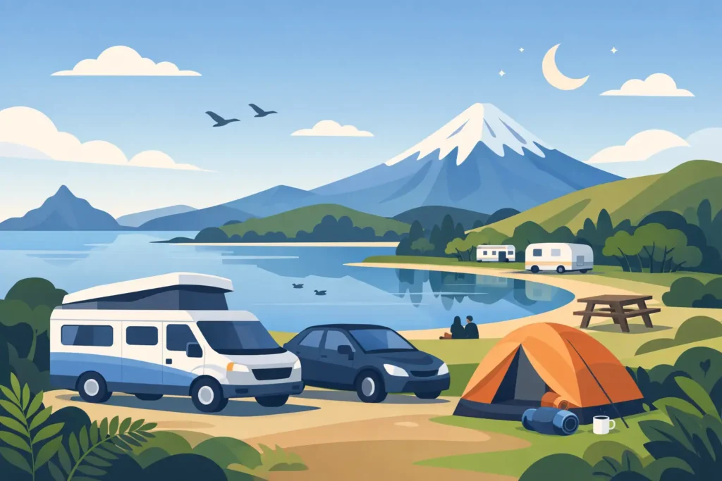 Best Places to Sleep Legally in NZ