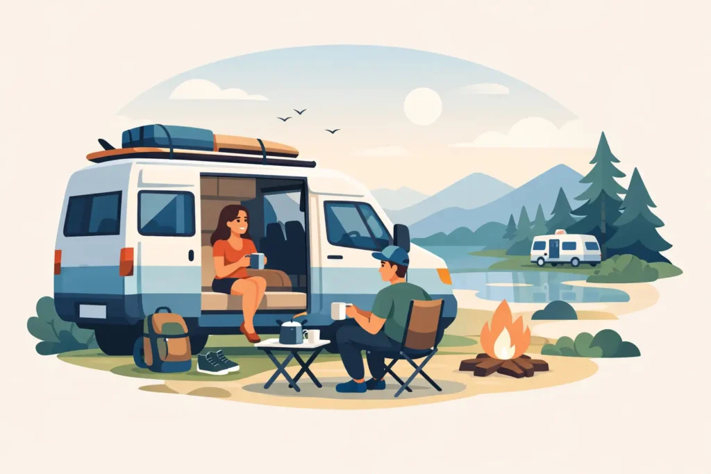 Can Two People Live in a Campervan?