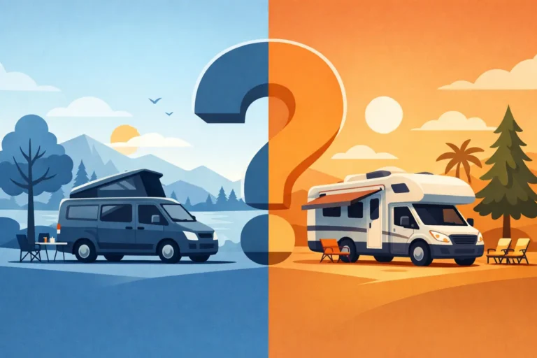 Compact Van or Motorhome? What Fits Best