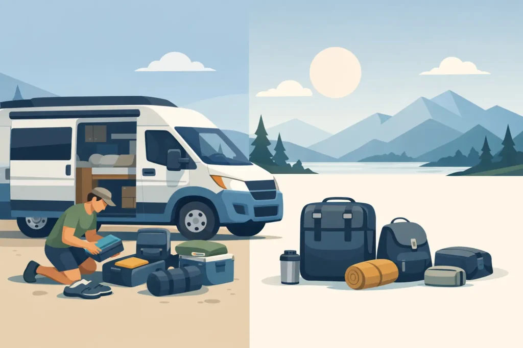 How to Pack for Van Travel Without Overdoing It