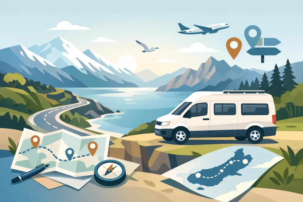 How to Plan South Island Van Route Right