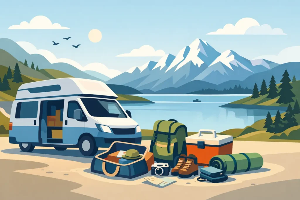 South Island Campervan Packing Guide