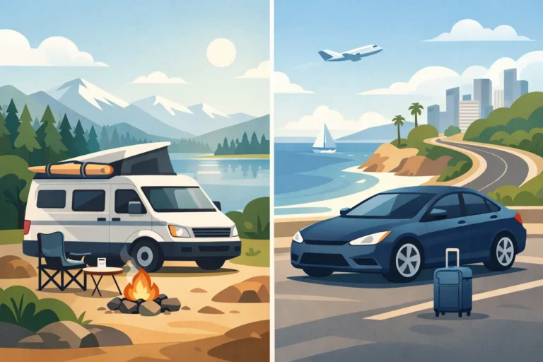 Campervan vs Rental Car: Which Fits Your Trip?