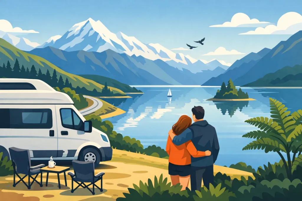Couples Campervan Travel Guide for New Zealand