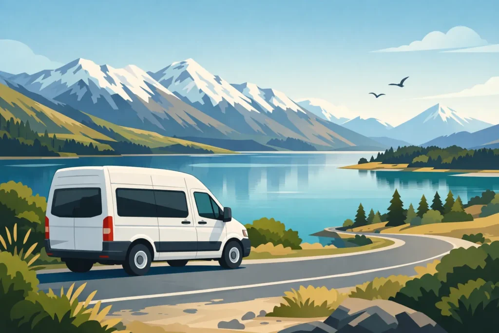 Discreet Campervan Rental NZ for South Island