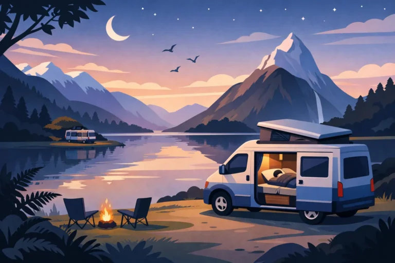 Best Places to Sleep in a Campervan in NZ