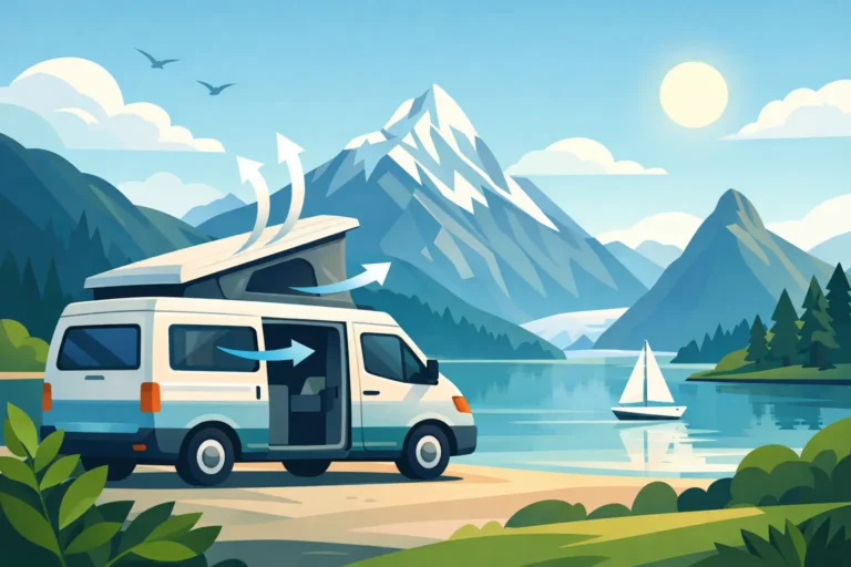 Campervan Ventilation Tips for South Island Trips