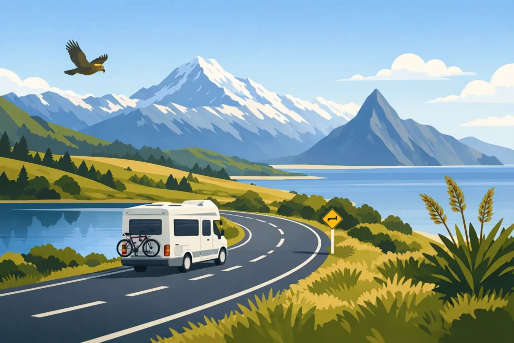 How to Drive Campervan Safely in New Zealand