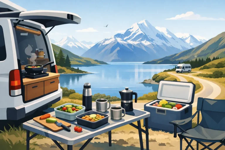 How to Plan Van Meals for a South Island Trip