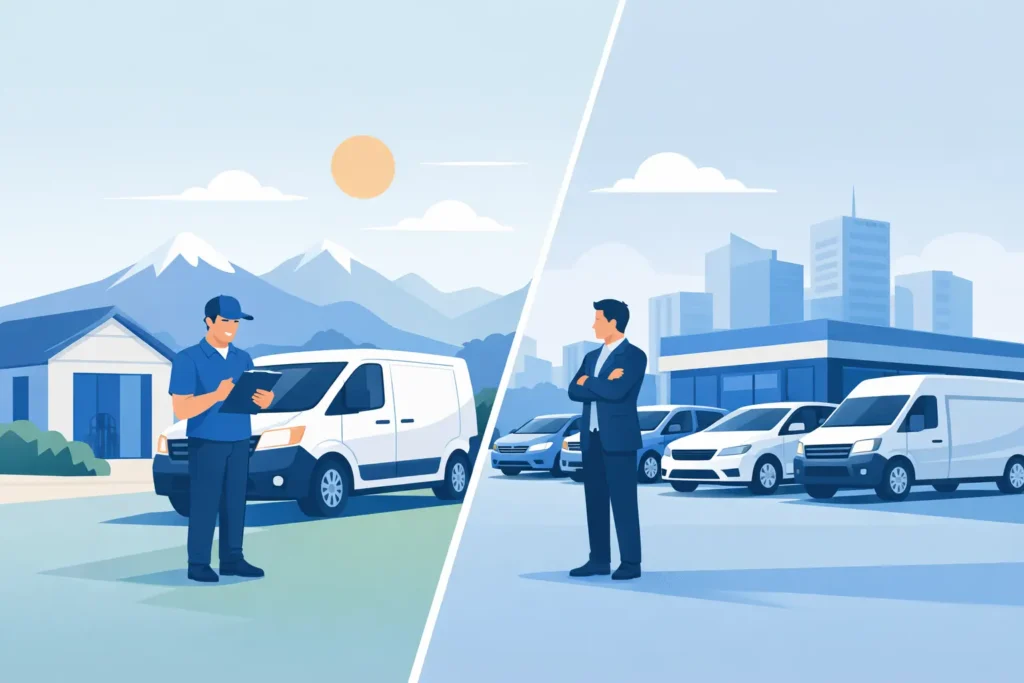 Owner Operated Versus Fleet Rentals Compared