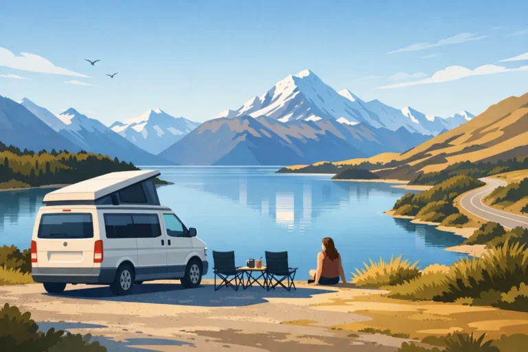 Vanlife Travel in New Zealand's South Island