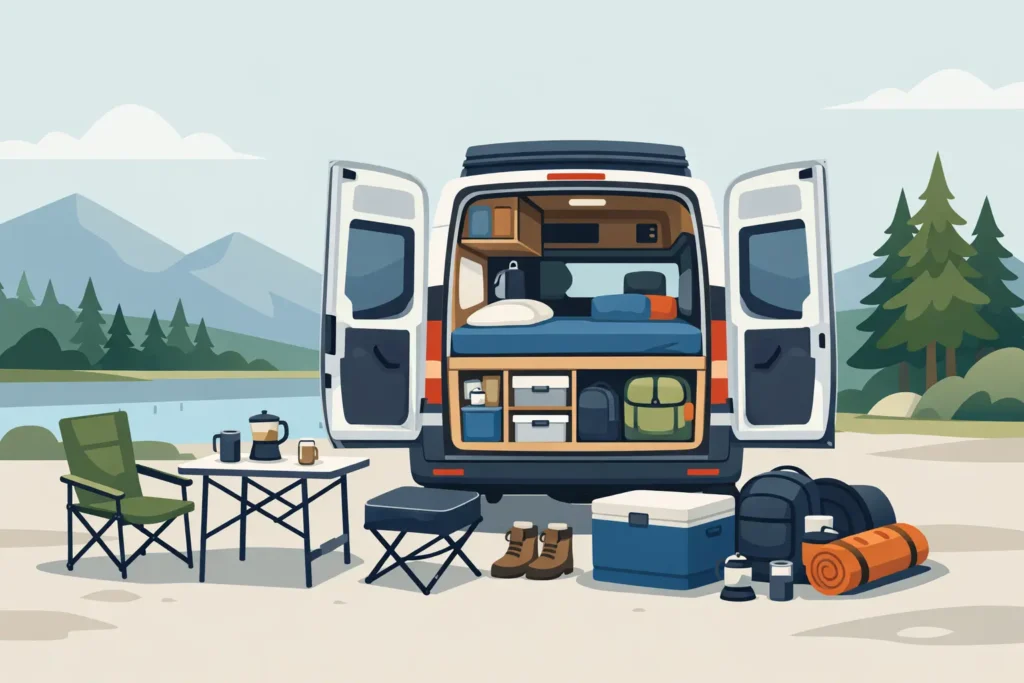 What Fits in a Compact Campervan? Realistically