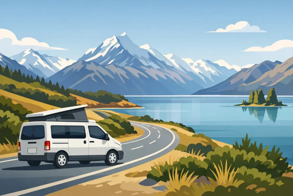 Why a Compact Campervan Fits the South Island